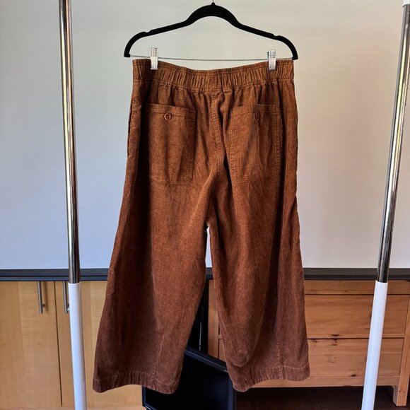 Poetry Brown Wide Leg Corduroy Trousers - Picture 2 of 11